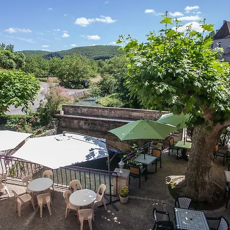 Hotel Logis - De L'ile - 3 Etoiles Et Restaurant Creysse (Lot)